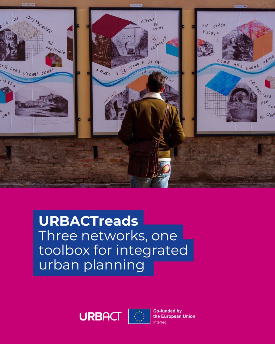 URBACT's tweet photo. Cities@Heart. 🚌 Beyond the Urban. 🥽 METACITY. 

Three URBACT #ActionPlanning Networks tackling city centre regeneration, rural-urban links and digital innovation. Their experiences show how cities can turn ideas into action 

👉  https://t.co/detaj9rf2C https://t.co/vMH0xtqXqW