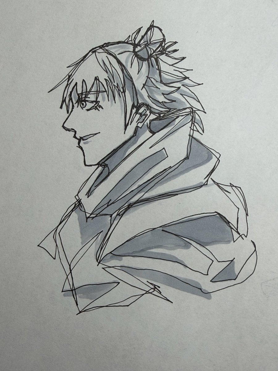 talu_tatan's tweet photo. 1筆描き（塗りは違うけど） https://t.co/OZxjggTfv4