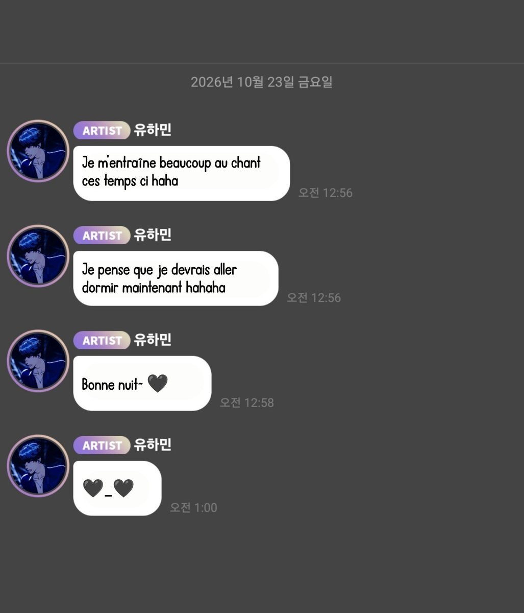 HaminFrance's tweet photo. 🫧 | POST - 231026

« Bonne nuit~🖤»
—
#HAMIN #YOAKEE
@/love_is_cherry https://t.co/ap71q7QXA1