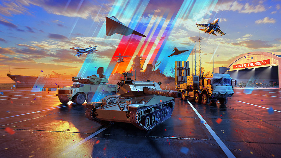 WarThunder's tweet photo. 🎁🎈 War Thunder’s 14th birthday is approaching! We’re starting the celebrations with 50% discounts on in-game vehicles, modifications, talismans, backups, and Premium Account time. Starts from now until October 28th, go get your goodies!  
👉 https://t.co/SbeIUuvR4A https://t.co/vBQRHloplt