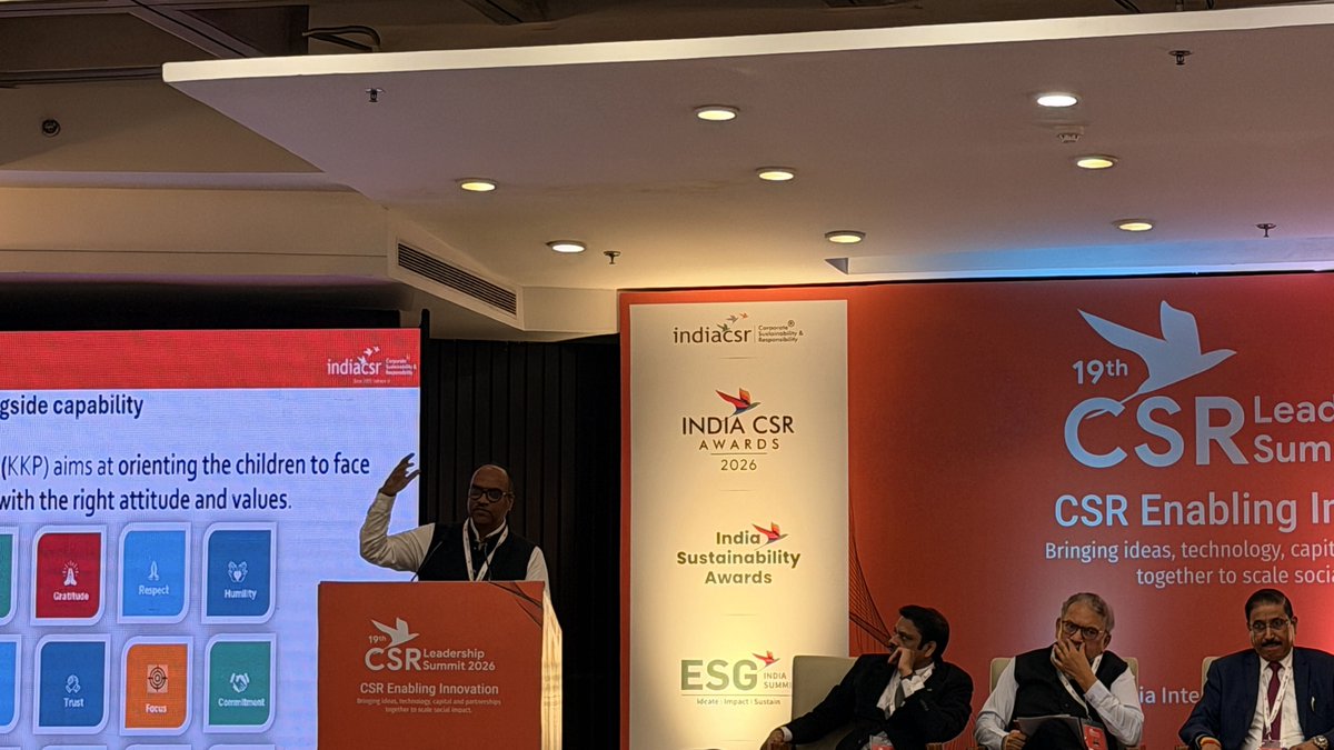 thinkerbelllabs's tweet photo. We were at the India CSR Leadership Summit 2026! Big things can happen when the right technology and capital come together. Swipe to see some moments from the day, including our fantastic meeting with @THE_RanjitBajaj, Director of @minervapunjabfc
#TechForGood #SocialInnovation https://t.co/4pLHbZNeJw