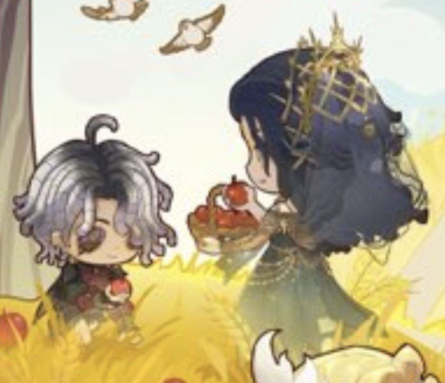 rispertaunt's tweet photo. i know it’s unfounded but i am disappointed/scared with how separated adamil has been as a pair lately

even if her skin is cute and makes sense, ever since herztier released they’ve been apart or not matching and it ruins their existence as a single unit https://t.co/eo2SvAJ2xn