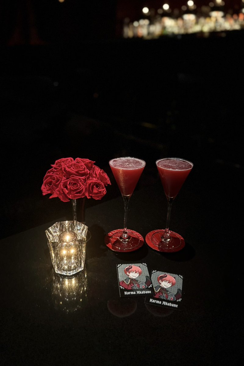 lovenyan00's tweet photo. 📍 Rouge Bar（ルージュ・バー） / 恵比寿

赤と黒の落ち着いてる空間で素敵だった♥️✨
あまりにもカルマくんに合いすぎて即決꒰՞っ ᴗ⸝⸝՞꒱♥
カクテルも飲みやすくて美味しかった🥂⟡.· https://t.co/eg8zI1a14U