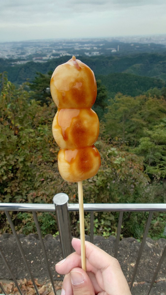 sakura_fig's tweet photo. もちろんついでにめちゃくちゃ久しぶりに高尾山にも登ってきた。弁当持参した上で山頂の売店でなめこ汁買ったの、だいぶ正解だったが、体力がだいぶ落ちており普通に疲れた〜。 https://t.co/IPOAMa3E4A