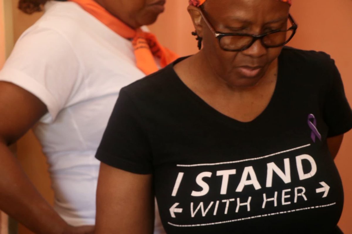 gpgSocDev's tweet photo. The visit highlights the Department’s commitment to supporting survivors of Gender-Based Violence and Femicide (GBVF), promoting their safety and dignity, and ensuring access to essential social services.

#OrangeDay #EndGBVF #STOPGBV #GrowingGautengTogether #GovCares https://t.co/4kjLDUC8Qj