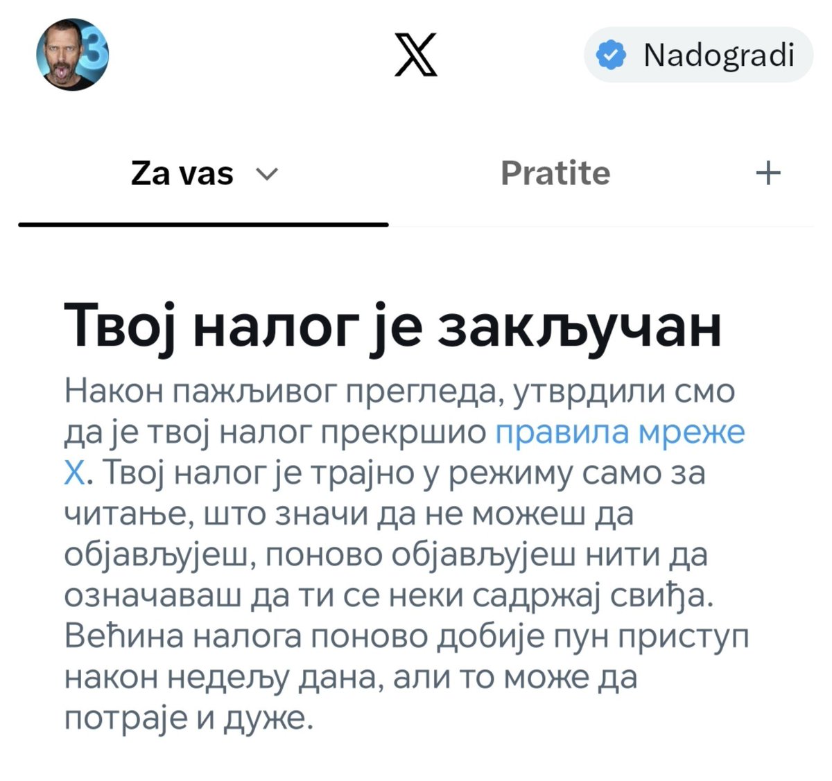 dramaticno_lud's tweet photo. @morabitizdrava Videćemo https://t.co/4USN4nNkpu