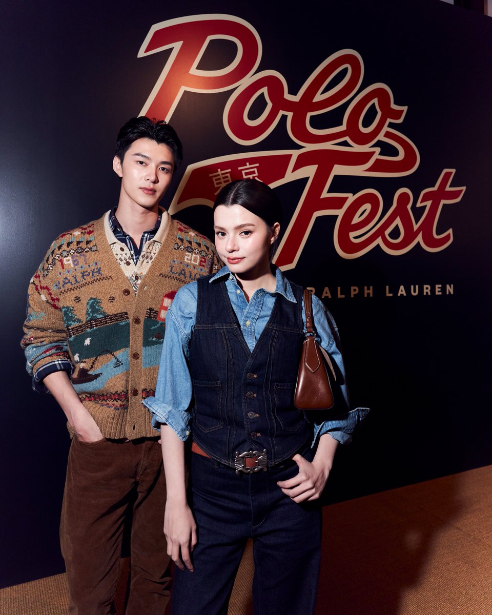 Newsideupdate's tweet photo. เปิดตัวยิ่งใหญ่ระดับโลก PoloFest ครั้งแรก ณ กรุงโตเกียว ฉลองครบรอบ 60 ปี Ralph Lauren

อ่านเพิ่มเติม : 🔗  https://t.co/eEsIEAHJ9I

MEEN x POLOFEST TOKYO

#RalphLauren #PoloFest #beckysangels #Meennicha8 #PoloFestxMarkLee #MarkLee #NewsideUpdate https://t.co/a99Js83Wai