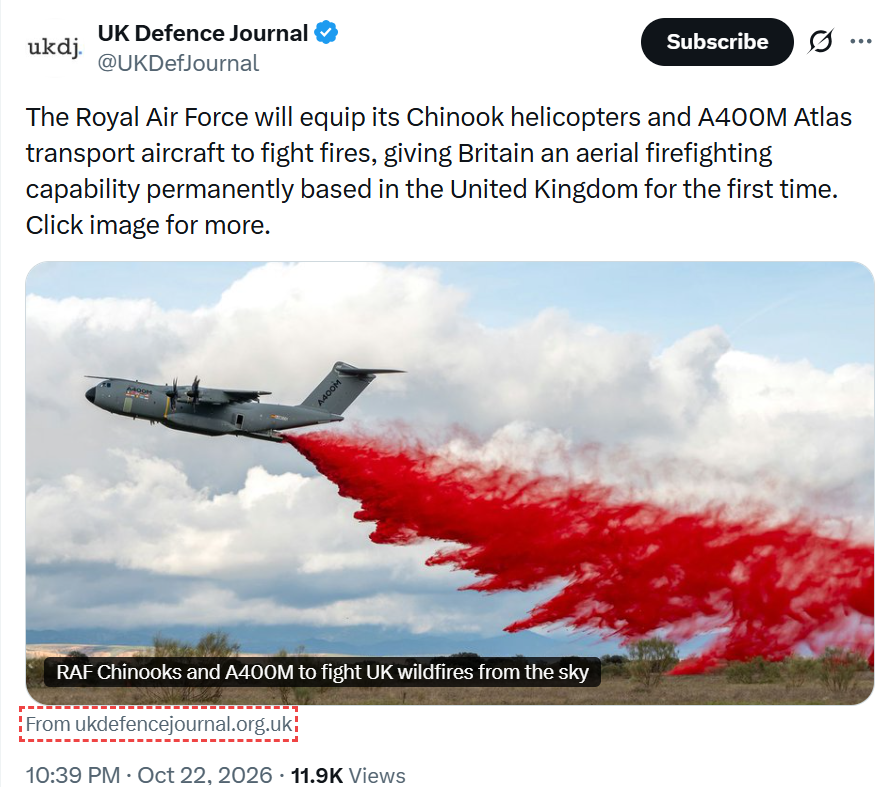 thinkdefence's tweet photo. Some might say, am a bit of an influencer 😀 https://t.co/ADt7eY6ngm