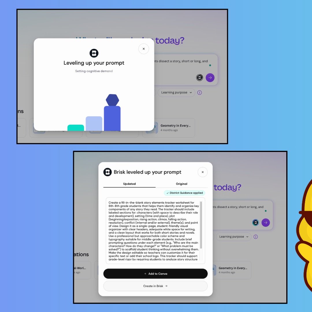 TechEdCC's tweet photo. Did you know that @briskteaching is fully integrated with @canva……. This is why I prefer Brisk over other tools…… it works where you are. https://t.co/jYdUshrbF1