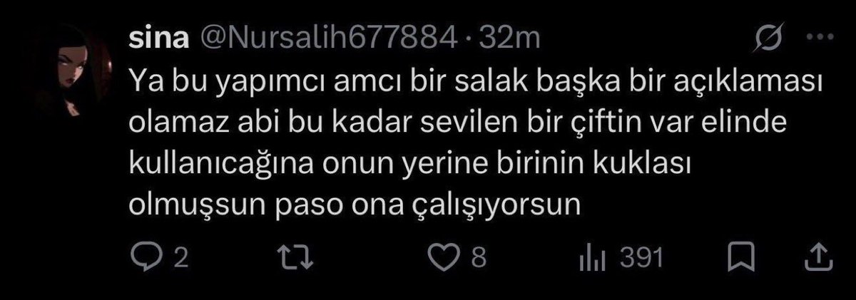 rousseaxly's tweet photo. Aynısı ArLey’e yapılsaydı onların atacağı minimum tweetler, zaten atmışlardı :Dd https://t.co/e9l7vLEYrp