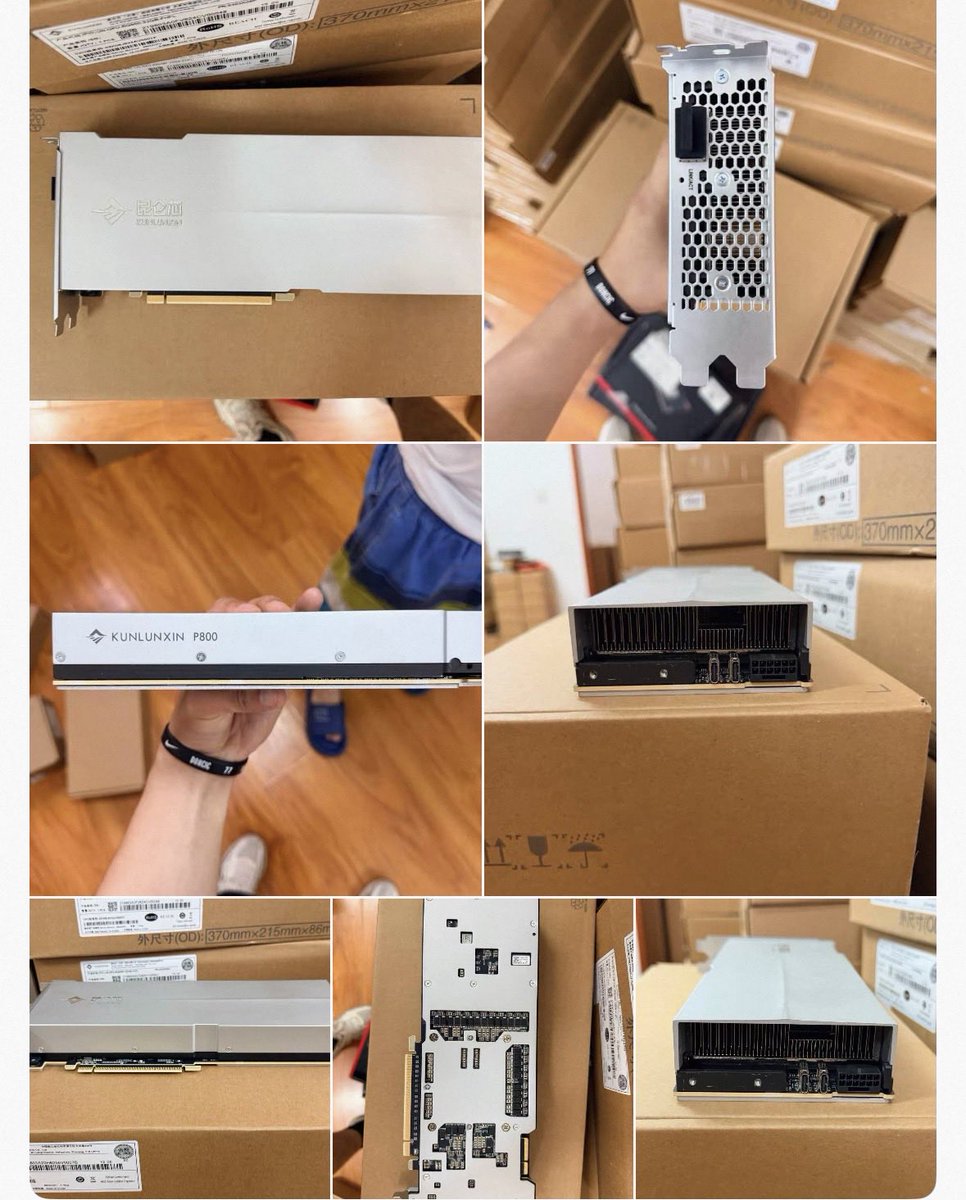 unbug's tweet photo. China actually has plenty of homegrown inference GPUs, but prices haven’t dropped as expected—and they’re still not great for local LLMs. Literally one big reason: no CUDA. Without the ecosystem—PyTorch, kernels, quants, llama.cpp/Strata support—local LLM tinkering gets way harder.