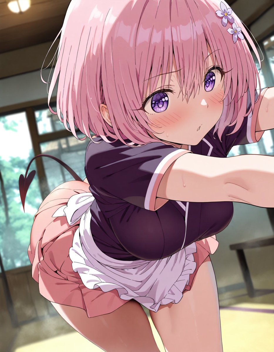CUTE_mg5's tweet photo. モモ・べリア・デビルーク https://t.co/EGc7AfxIPP