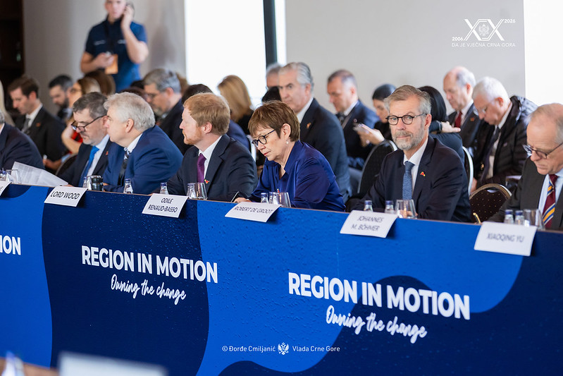 EBRD's tweet photo. At the #BerlinProcess our @OdileRenaud highlighted how deeper regional cooperation, connectivity and investment can accelerate the Western Balkans’ path towards the #EU.
We're supporting this by investing in stronger, more connected and competitive economies across the region. https://t.co/KsTtbE9G3S