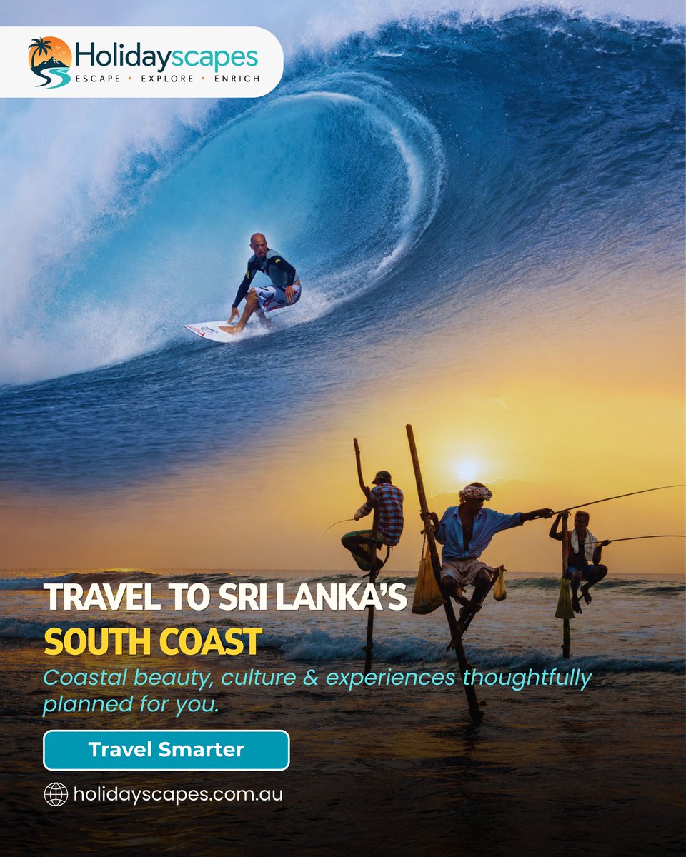 andsweet's tweet photo. A productive business trip can still make room for the coast. After a busy day, take your team south to Galle Fort, Unawatuna, Weligama and Mirissa. Holidayscapes plans seamless transfers, accommodation and experiences around your schedule. https://t.co/5y7RV5l4BA
