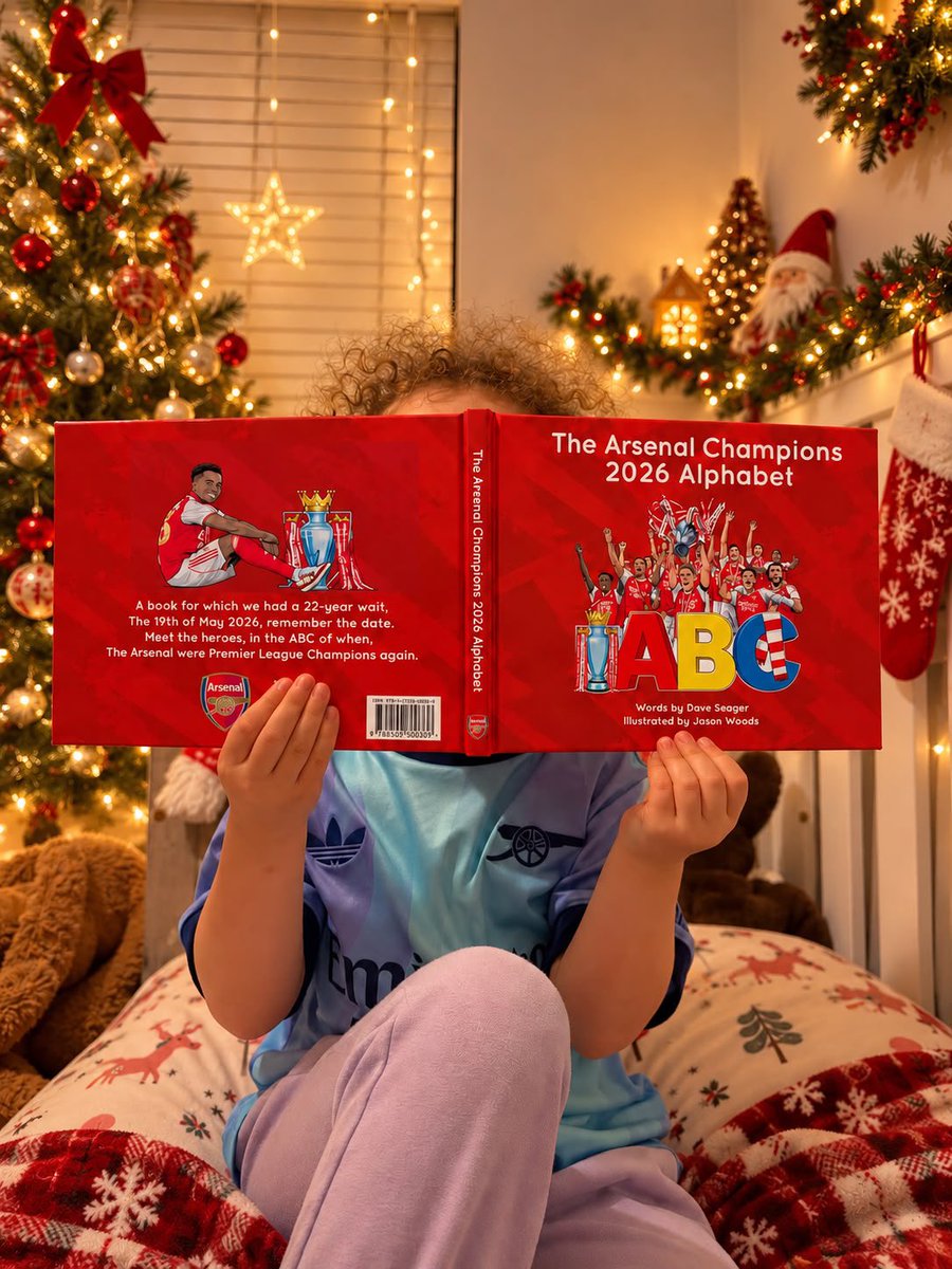 goonerdave66's tweet photo. I am chatting to @AnnemarieBatson on @wearetrackradio at lunchtime today. (1.20) 
Talking about my 9th book, Arsenal Champions 2026 Alphabet, and all things Arsenal.

You can read about the book and preorder in time for Xmas 🎅 here: https://t.co/ov1GP52kXZ https://t.co/wlO2ETEefI