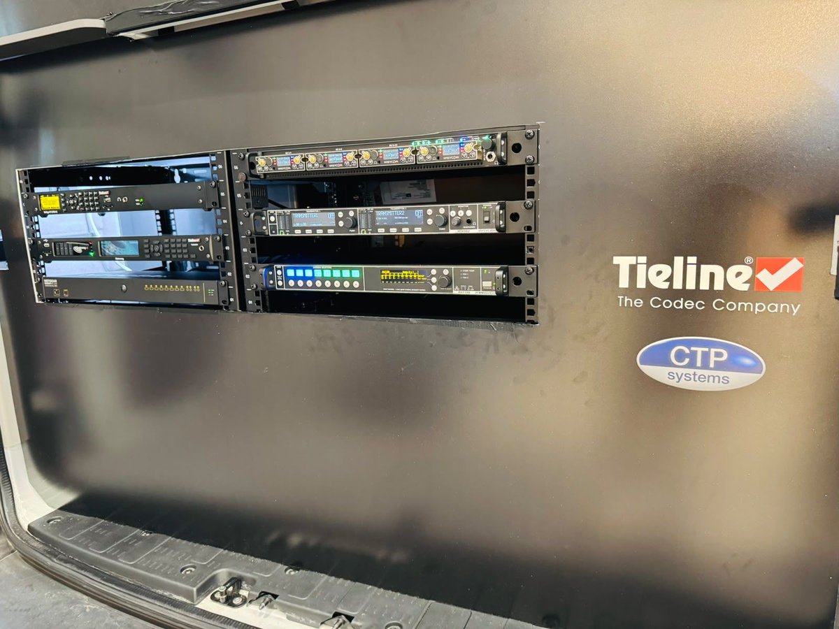 Tieline's tweet photo. Pics from day 1 of #Broadcastex in Istanbul. Check out the latest #Tieline #codec tech with Charlie Gawley and #Medietek from 22-25 October. https://t.co/bN0STwKdi9