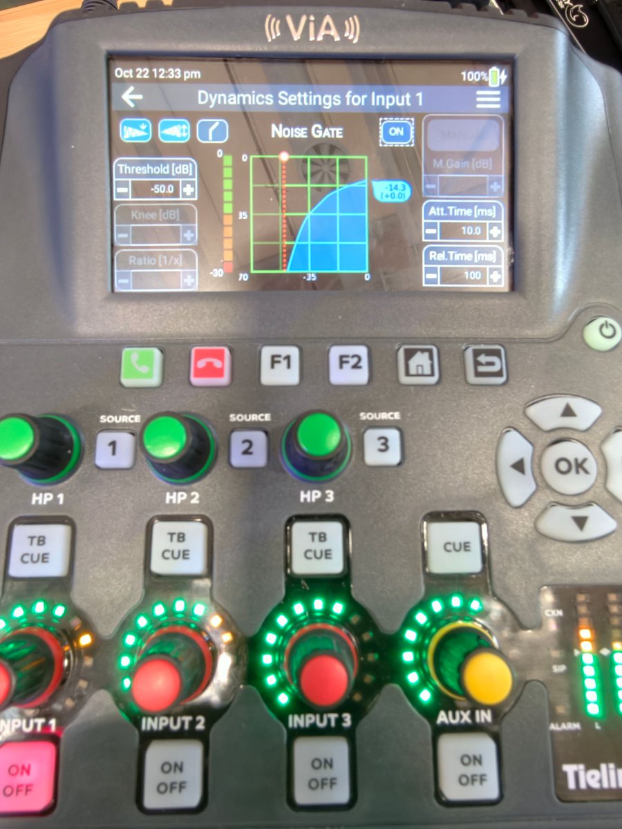 Tieline's tweet photo. Pics from day 1 of #Broadcastex in Istanbul. Check out the latest #Tieline #codec tech with Charlie Gawley and #Medietek from 22-25 October. https://t.co/bN0STwKdi9