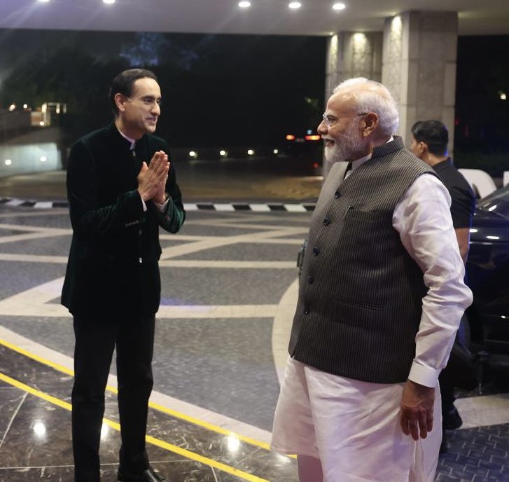 rahulkanwal's tweet photo. Three years. Three World Summits. And a world that looks remarkably different each time we meet.

It was wonderful to welcome Prime Minister @narendramodi back to the NDTV World Summit for the third consecutive year.

The global order is being reshaped. Old certainties are giving way to new realities. And India’s role in this changing landscape is becoming an increasingly important part of the international conversation.

The Prime Minister’s address, set against our theme A World Between Orders, offered his perspective on how India sees these changes and the role it aspires to play.

For all of us at NDTV, having the Prime Minister join this conversation for a third successive year is something that means a great deal to us.

We are grateful to the Prime Minister for making time to be with us once again. His continued presence at the Summit over these three years is something we deeply appreciate. Thank you, Prime Minister, for your time, your thoughts and the warmth and encouragement you have extended to the entire @ndtv team.

#NDTVWorldSummit #NarendraModi #NDTV #India #WorldBetweenOrders