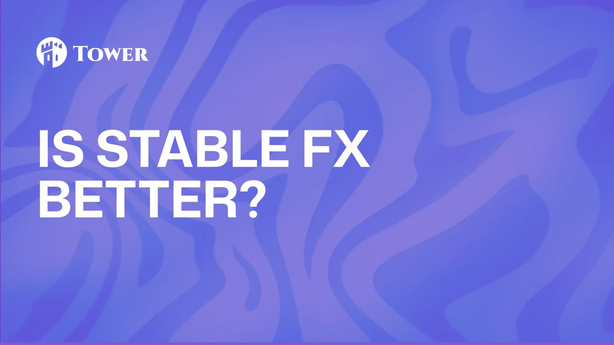 TowerExchange's tweet photo. What is Stable FX 🧵

1/ Swapping between currencies should be simple. Instead you get slow bank transfers, hidden fees, and 3 business days of waiting. https://t.co/WDiTGNbj9C