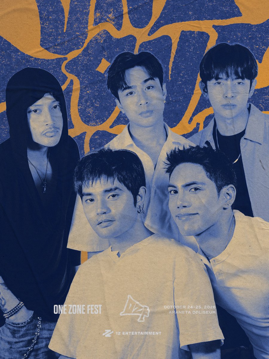 1zentertainment's tweet photo. 📣 SB19 in the ZONE

There are no rules when SB19 enters the zone. 🐐

Catch them this weekend at ONE ZONE FEST, happening October 24–25, 2026! 

See you at the Araneta Coliseum!

#GetInTheZone
#OneZoneFest
#1ZEntertainment https://t.co/s485Nd2inR