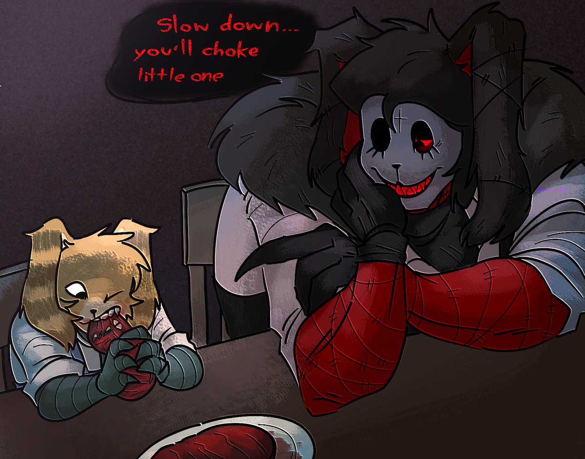 pammy77344's tweet photo. 🩸:"You must be a hungry little bunny?.." https://t.co/Xmr0HupVLG