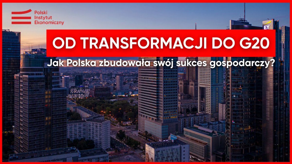 PIE_NET_PL's tweet photo. 🎧 PODCAST PIE

🇵🇱 W ciągu ostatnich kilku dekad Polska przeszła drogę od jednej z najbiedniejszych gospodarek Europy do kraju, który poziomem zamożności wyprzedza większość świata. Co stoi za polskim sukcesem gospodarczym i czy możemy utrzymać tempo rozwoju?

📊 Jak Polska osiągnęła tak imponujący wzrost gospodarczy? Jaką rolę odegrały transformacja ustrojowa, integracja z Unią Europejską, edukacja i rozwój rynku pracy?

🌍 Dlaczego polska historia sukcesu może być inspiracją dla innych państw? Czego kraje rozwijające się mogą nauczyć się z naszej transformacji i jak Polska jest dziś postrzegana na świecie?

🏭 Jakie mity narosły wokół polskiej gospodarki? Czy niska stopa inwestycji rzeczywiście zagraża naszemu rozwojowi? Co wyróżnia polskie przedsiębiorstwa na tle innych europejskich gospodarek?

📉 Jakich błędów nie udało nam się uniknąć? Które rozwiązania gospodarcze wymagają dziś zmian i dlaczego polityki, które sprawdzały się 20 lat temu, niekoniecznie odpowiadają obecnym potrzebom?

🏛️ Czy Polska jest gotowa na stałe miejsce w G20? Co nasza pozycja gospodarcza oznacza dla roli Polski na arenie międzynarodowej i jakie wyzwania stoją przed nami w kolejnych dekadach?

🎙️ Gościem Karoliny Rutkowskiej jest @MarcinKlucznik, starszy doradca Zespołu Gospodarki Światowej Polskiego Instytutu Ekonomicznego, współautor raportu „Cztery dekady sukcesu. Polska droga do zamożności”.