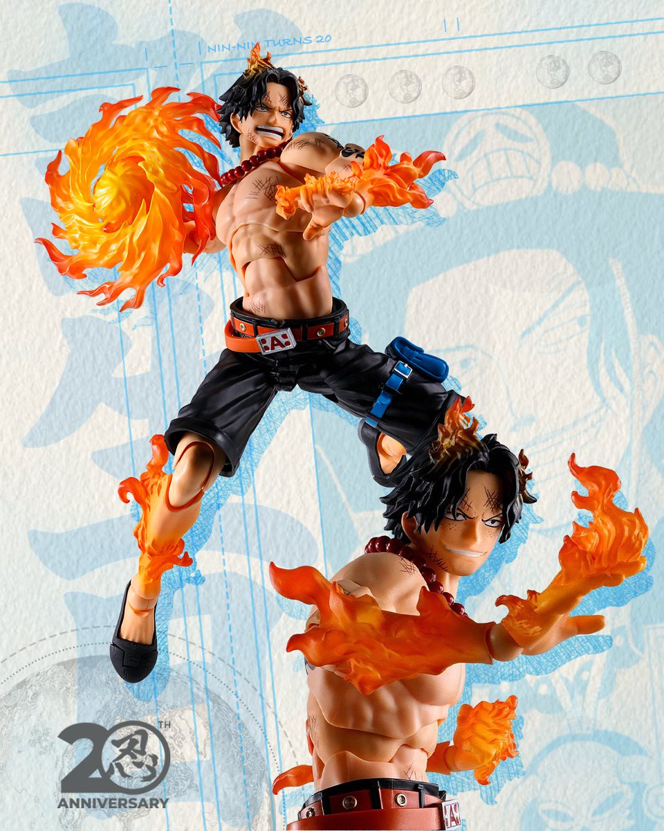 Nin_Nin_Game's tweet photo. GIVEAWAY TIME! 🔥

The wait is over, One Piece fans! 🏴‍☠️❤️

The brand-new S.H.Figuarts Portgas D. Ace - Marineford Ver. (Limited Edition) has arrived, and we're giving YOU the chance to add this legendary character to your collection!

HOW TO ENTER:
- Follow us
- Like this post
- Tag a friend in the comments
- Repost this post

Extra entries:
https://t.co/yqZIP9KF1R

Winner announced on October 30!
Ready to bring the Flame-Flame Fruit powers to your collection?

Good luck, everyone! 🍀

#NinNinGame20Years #OnePiece #PortgasDAce #SHFiguarts #Giveaway
