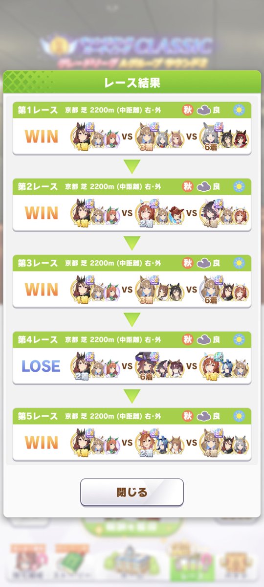 meganeya_'s tweet photo. チャンミ　エリ女ラウンド２二日目
18勝2敗
皇帝とアモアイ追い比べ率が上がり安定してきました。
決勝はほぼ更新なしかと思います https://t.co/zU7kVAoMu7