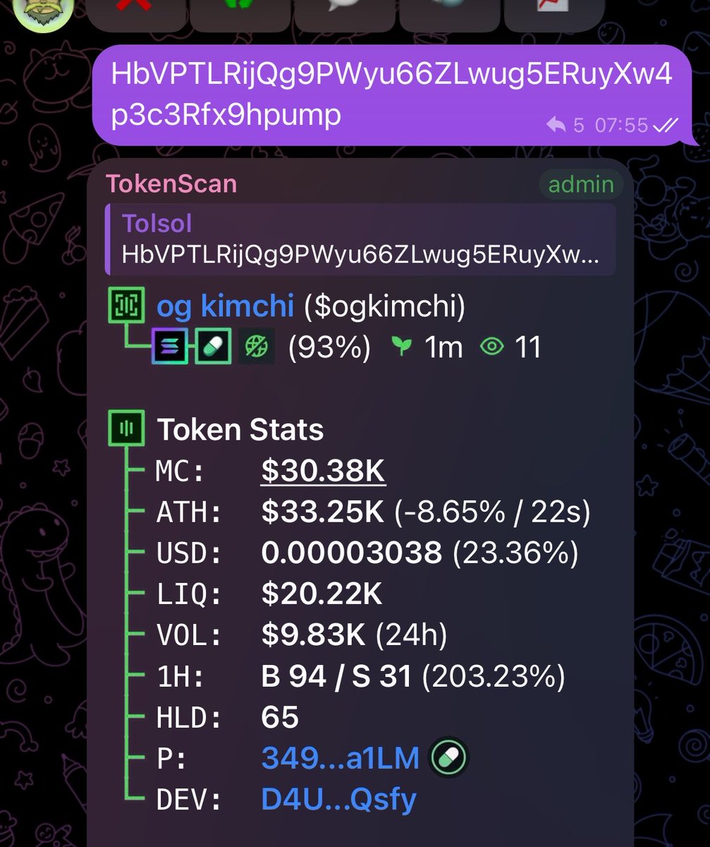 Tolsolx's tweet photo. Entry $OGKIMCHI 
Ca>
HbVPTLRijQg9PWyu66ZLwug5ERuyXw4p3c3Rfx9hpump https://t.co/R4tthdFHs9