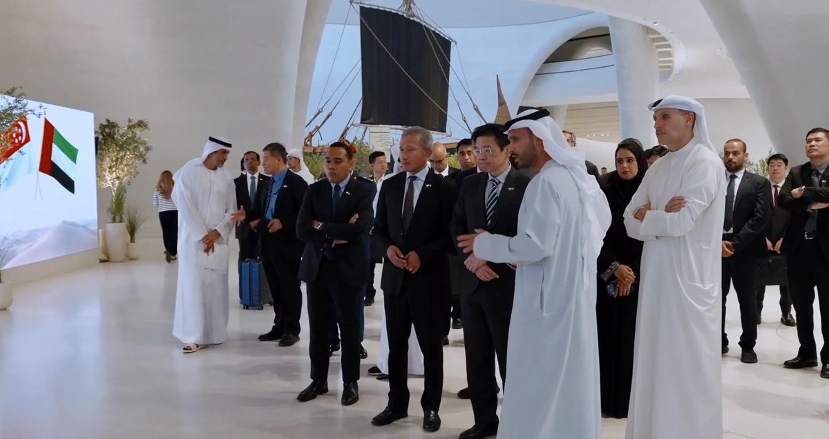_edgegroup's tweet photo. As part of the recent official visit to the UAE by His Excellency @LawrenceWongST, Prime Minister of Singapore, EDGE had the privilege of highlighting its strong ties with Singaporean partners, its ongoing collaborations, and opportunities to deepen industrial and technological cooperation.
