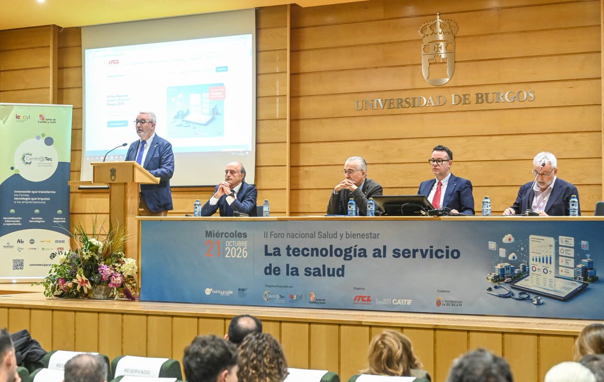 Fedit's tweet photo. @_ITCL y @CARTIFCT -@RedNODDO- conectan en Burgos a 200 profesionales para acelerar la #revolución #tecnológica de la #sanidad

➡️ https://t.co/kdn1u0NTcZ 🩺

#AgrupacionesFedit #CentrosTecnológicos #TransferenciaTecnológica #GeneraciónDeConocimiento #InnovaciónConImpacto https://t.co/tKqVIgLU43