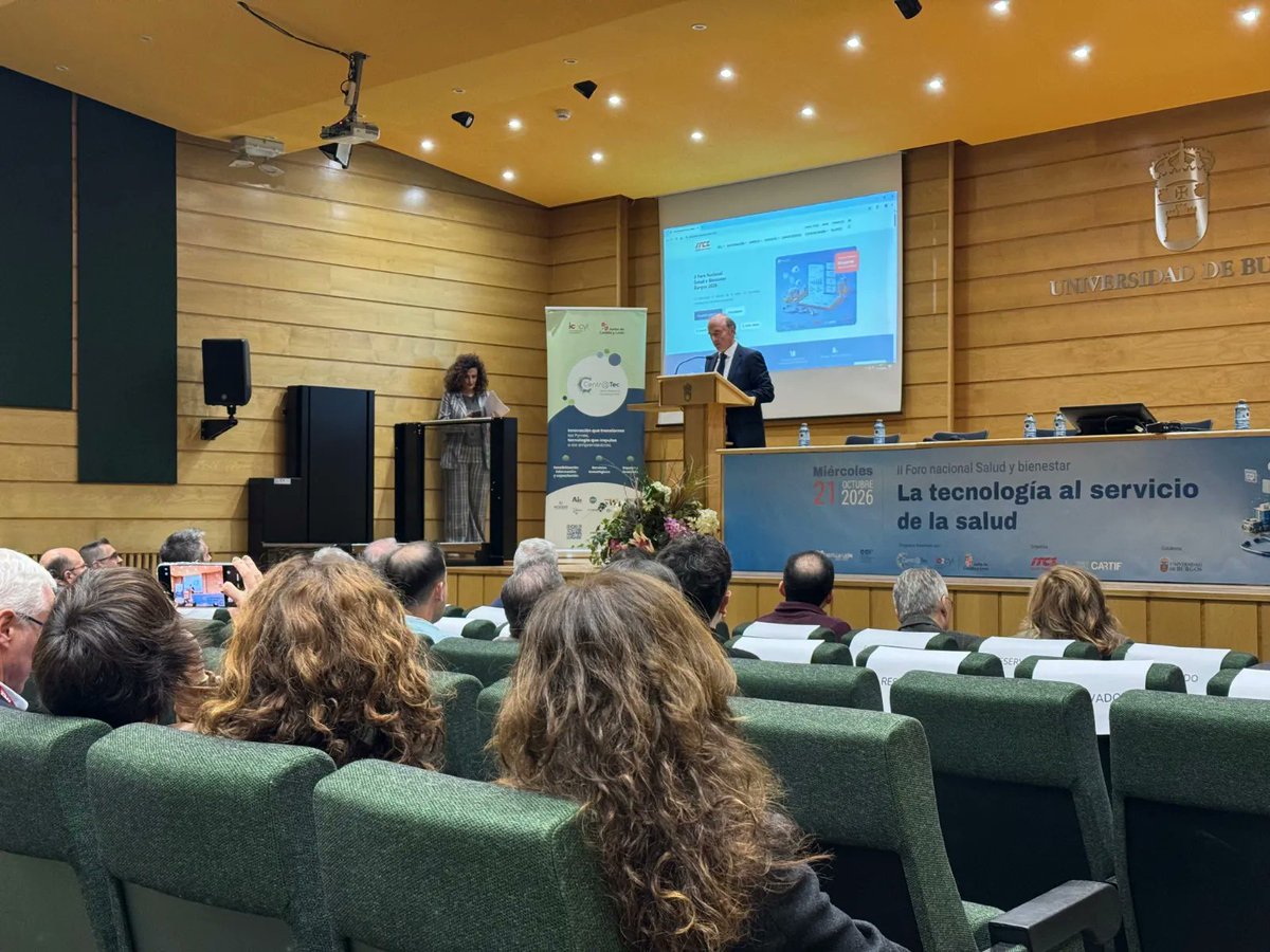 Fedit's tweet photo. @_ITCL y @CARTIFCT -@RedNODDO- conectan en Burgos a 200 profesionales para acelerar la #revolución #tecnológica de la #sanidad

➡️ https://t.co/kdn1u0NTcZ 🩺

#AgrupacionesFedit #CentrosTecnológicos #TransferenciaTecnológica #GeneraciónDeConocimiento #InnovaciónConImpacto https://t.co/tKqVIgLU43