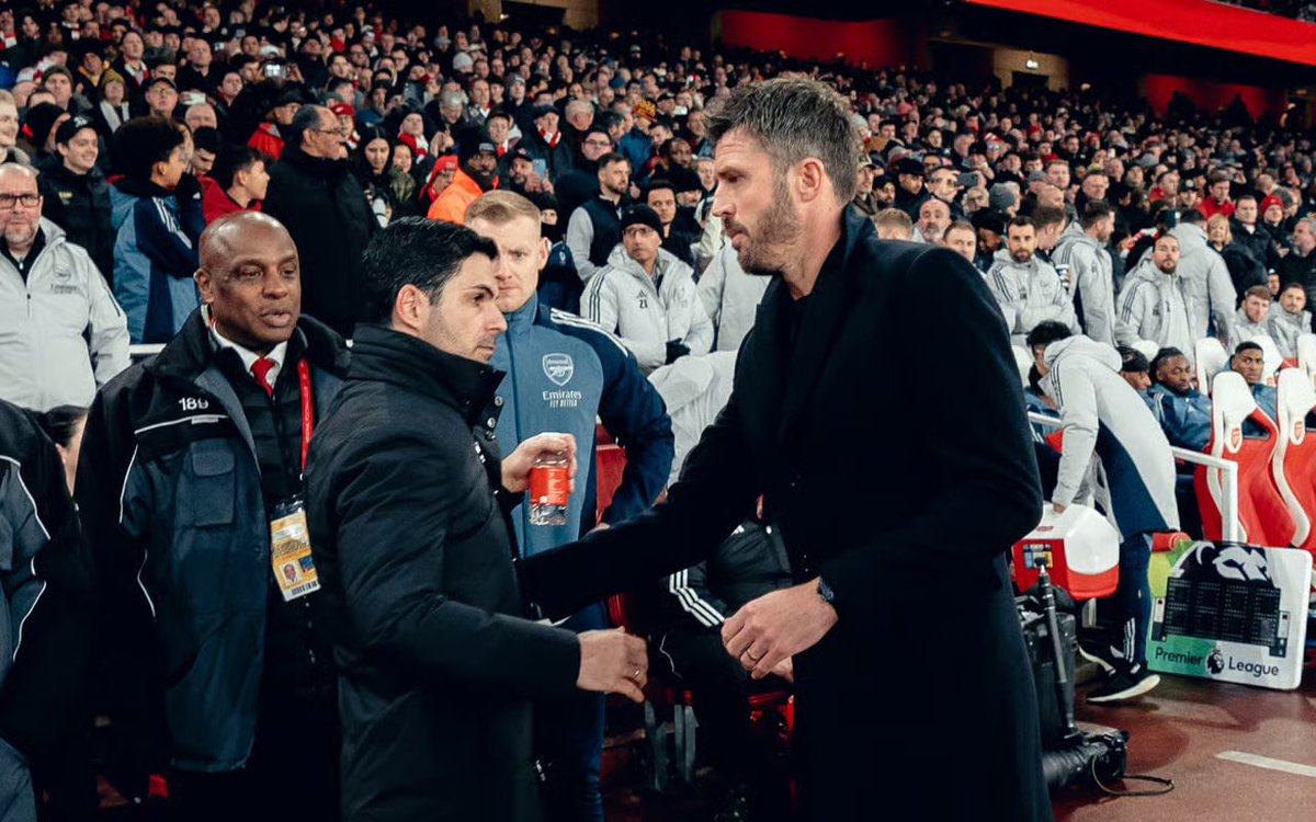 adamkeys_'s tweet photo. United lining up yet another manager is again a reminder of Mikel Arteta’s greatness. He walked into a mess in his first managerial job, delivered hard truths to the #Arsenal execs and players, and changed the culture. He wasn’t given the environment to succeed; he created it. https://t.co/RtyFRz8DNn