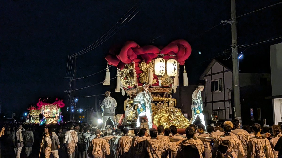 Kiraitajko8570's tweet photo. 寒川秋祭りより
　　　　寒川西部太鼓台。 https://t.co/5hNUQS8IhJ