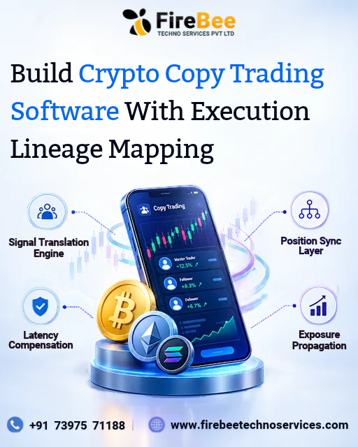firebeetech's tweet photo. We build crypto copy trading platforms that handle account differences through tailored execution logic and independent account controls.

Visit>>https://t.co/8giRmY5vJJ 

#CryptoCopyTrading #CryptoSoftwareDevelopment #Fintech #TradingPlatform #SoftwareDevelopment https://t.co/HxoYBfZsBv