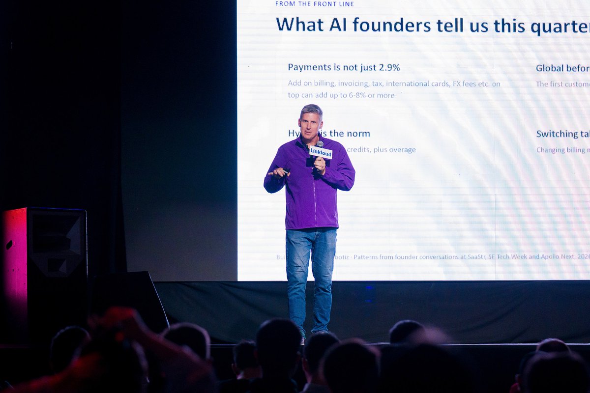 Subotiz_AI's tweet photo. Once an AI product goes live, how does usage become revenue?
On October 18, Subotiz joined Builder Odyssey in San Francisco, where our CRO , Adam Mawdesley, presented “The New Normal of AI Payments in the Token Economy.”
We explored how subscriptions, credits, and usage charges reshape AI monetization, and why clear billing and local payment options matter as products go global.
Subotiz brings flexible billing, global payments, and Merchant of Record services together, helping AI teams reduce operational complexity and focus on building and growing their products.
Thank you to Seamate and Linkloud for bringing the builder community together.
Learn more: https://t.co/5EOhtLPvqP

#Subotiz #AIMonetization #UsageBasedBilling #GlobalPayments #MerchantOfRecord