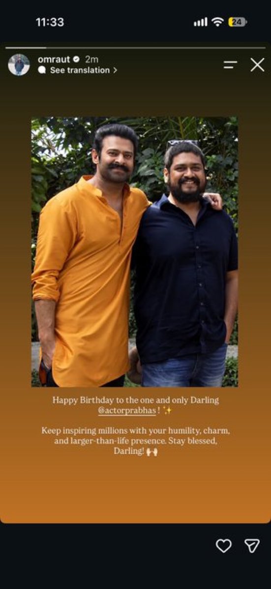 REBELUNIVERSAI1's tweet photo. Bangaram ra ma om bhai ❤️

Inko chance echina thappu ledhu ❤️🔥

Oh lanjodka @DirectorMaruthi manishi dhengithey puttava kukkal dhengithey puttava ra madharchod https://t.co/oJInFLEhVS