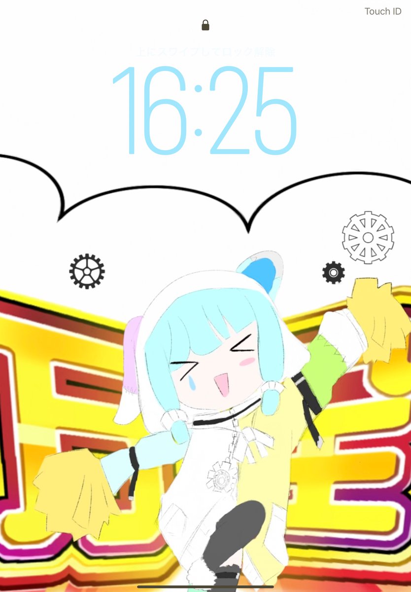 r_ody90504's tweet photo. いつみても可愛いロック画面だぜ https://t.co/QdUL1UUrcs
