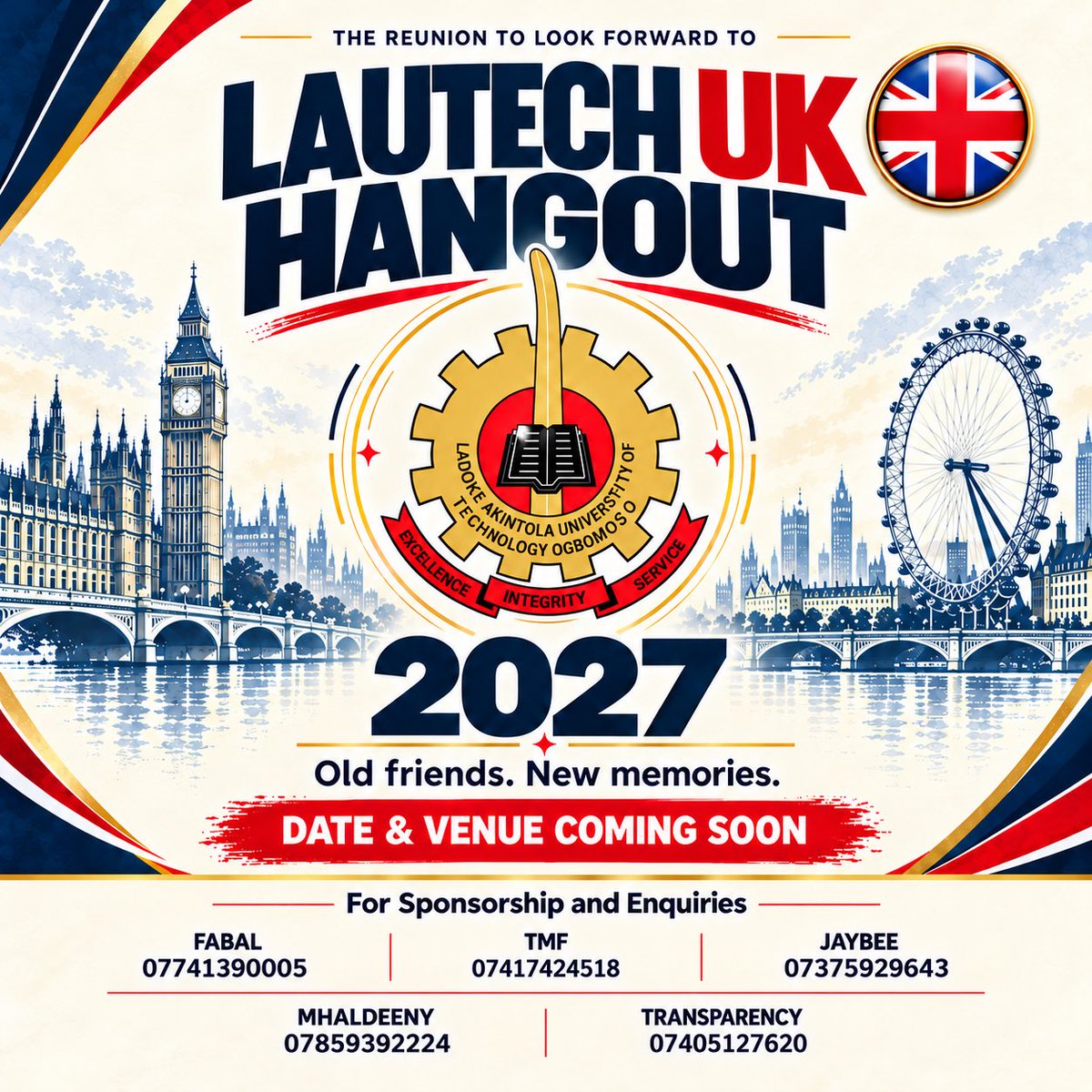Colardey's tweet photo. #LAUTECHUKHangout2027, #LAUTECHUKConnect #GreatLadokites, #LAUTECHReunion #LadokitesInTheUK #lautech https://t.co/8Jmfq6B1YF