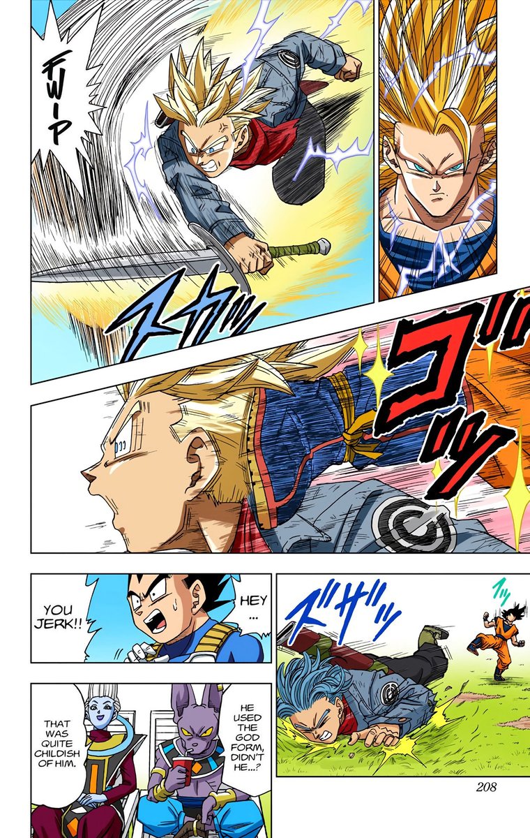 AriancyDe's tweet photo. @ShadowSennin25 @MailsHeguit esa larpeada si goku contra trunks desde que vio que superaba a su ssj2 lo durmio de una con el ssj3 https://t.co/GeYb3myGlG