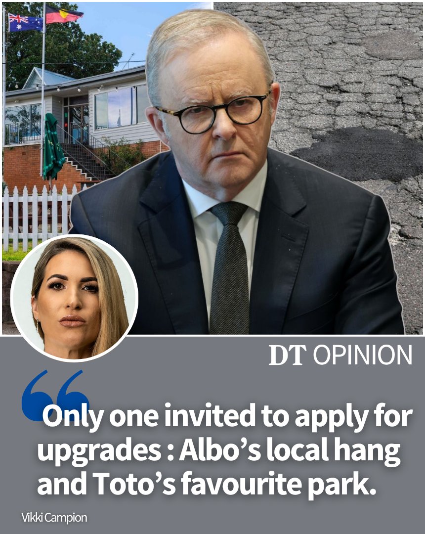 dailytelegraph's tweet photo. Albanese once demanded a minister resign over a community grant to her gun club. Now an inquiry has revealed his local golf club received $6m for a bar upgrade, writes Vikki Campion. ▶️ https://t.co/zogjYix1Fu

We launched a faster, redesigned app - with all new puzzles: https://t.co/AmOvUploiP