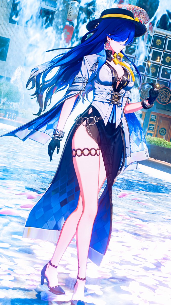 sasayu21906891's tweet photo. 【Lucilla 📷✨】

Glamorous Blue💙

昨日上げさせて頂いた
お祝いスクショの残りと
あぶれてしまった子達です
ご覧いただければ嬉しいです🙇‍♂️

#鳴潮　#WutheringWaves
#ルシラー　#鳴潮写真部 https://t.co/7nuyWgxlQ3