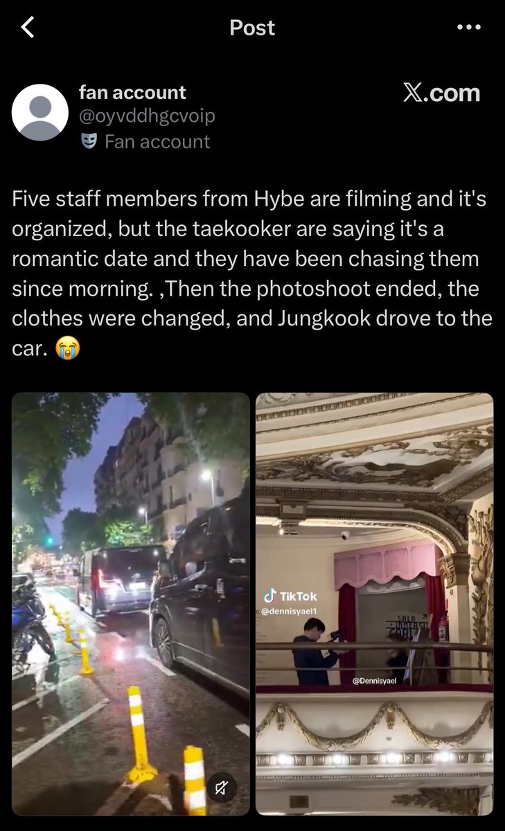 ariamemoir's tweet photo. -tk visited two different places 
-1 staff with camera filmed them for few mins(most probably a vlog)1 lady and rest are bodyguards 
-photoshoot being jk taking tae’s pic with his own cam all the time
-both tk went in same car
-jkk still coworkers
-supig u proved nothing,so cope https://t.co/no5h2fzZ83
