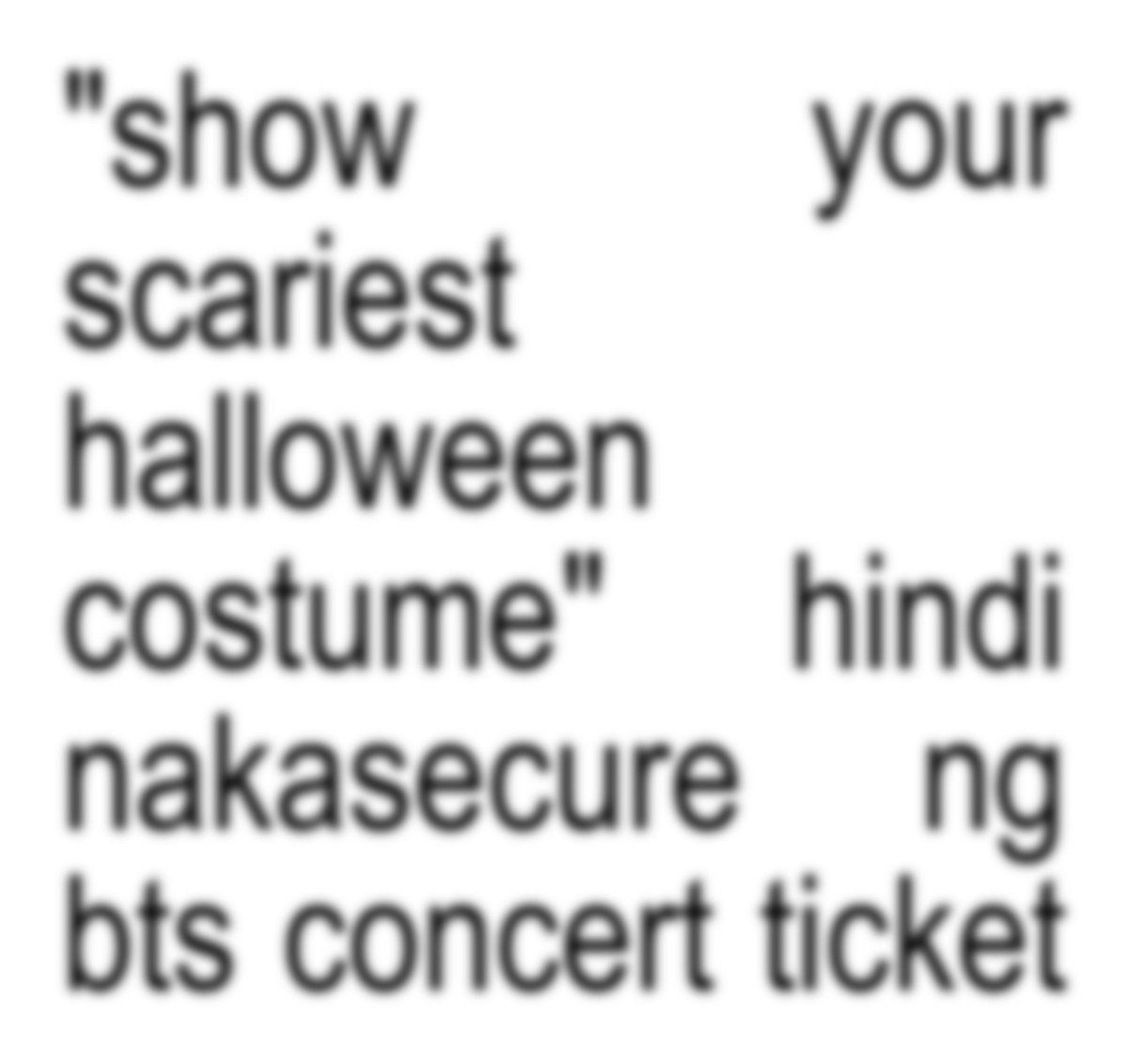 prttynixz's tweet photo. nakakatakot na halloween costume https://t.co/uAGHDO0ylE