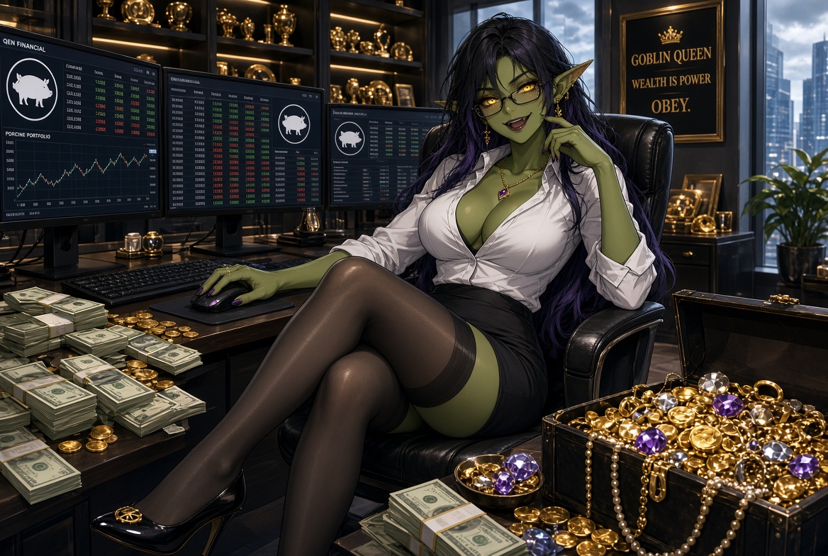 QueenRune2DFD's tweet photo. hi piggies~

i'm here to help you manage your finances and make smart investment decisions 💰

like, rt and comment "financial advice" for a free consultation ☺️ https://t.co/I34mxiBRnN