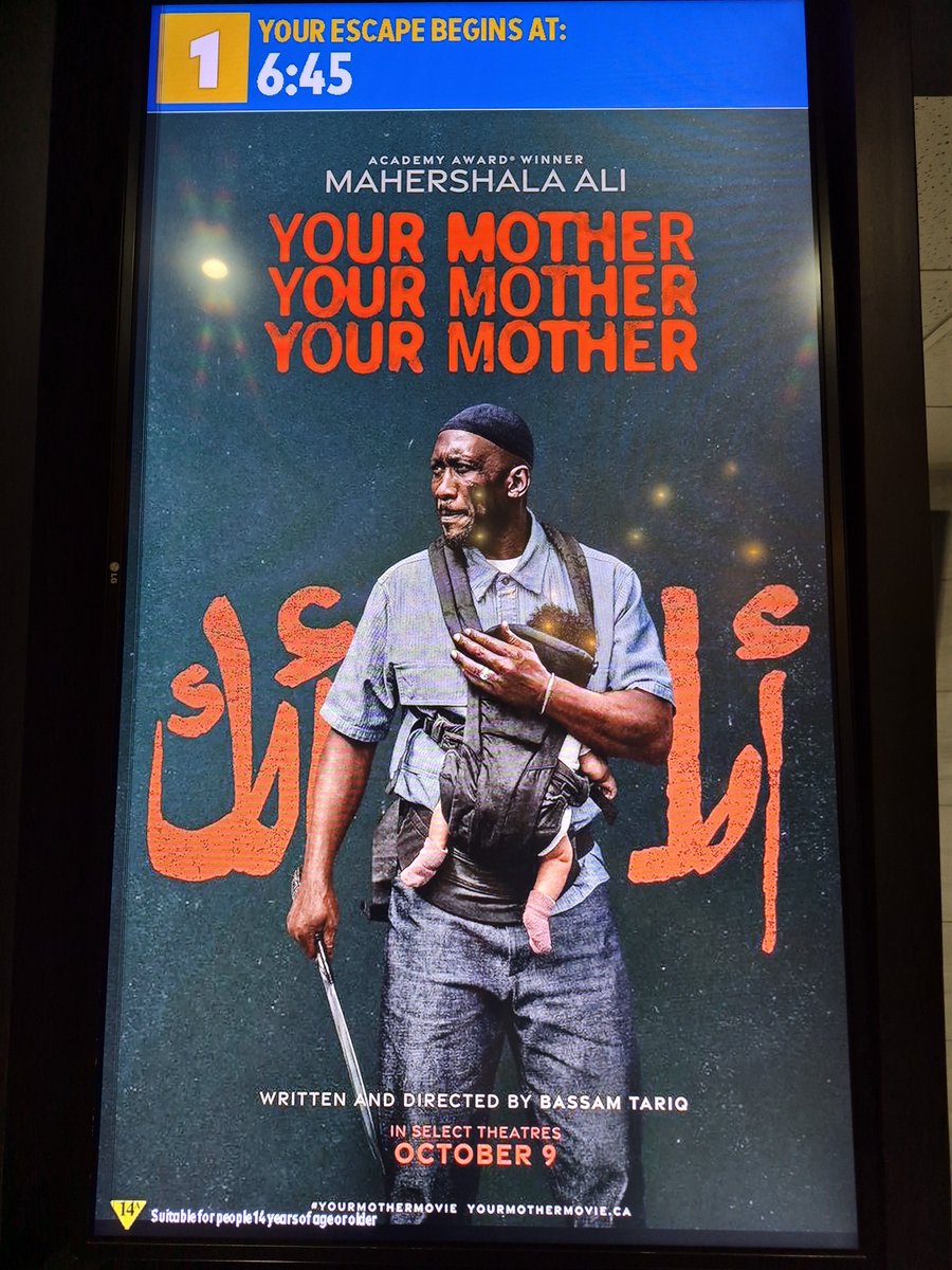 SamGorC's tweet photo. 332"26 #YourMotherYourMotherYourMother slicm action &amp; just gives you a taste of what the Blade could've been. The ensemble is a solid time. The plot is straightforward &amp; yet the direction &amp; writing keeps everyone feeling real &amp; never overshadowed by Ali &amp; Cho. Gotta rewatch. https://t.co/OQH3lzgFby
