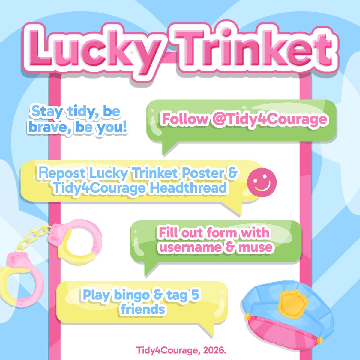 Tidy4Courage tweet picture