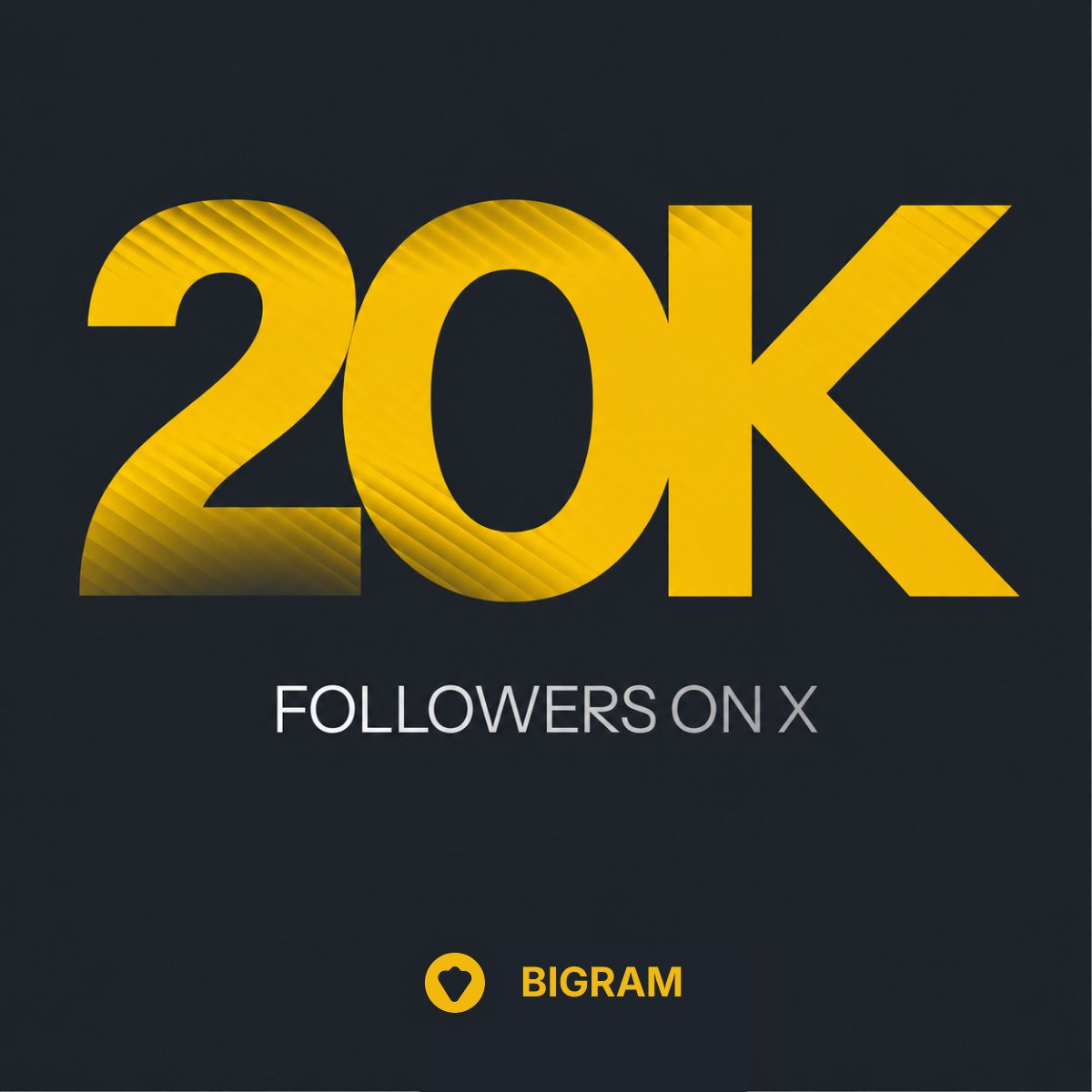 bigramapp's tweet photo. Bigram has reached 20,000 followers on X!🙌

🔸With this incredible growth, Bigram is becoming one of the fastest-growing crypto apps on Telegram - and one of the fastest-growing apps on the platform overall.

🎁 To celebrate, we’re giving away 1,000 $BIUSD to 20 lucky users.

To participate, drop your BIG-20 address and your current mining rate per hour in the comments. 👇

📲Start mining BIUSD now at https://t.co/0QeMQkoyjV
