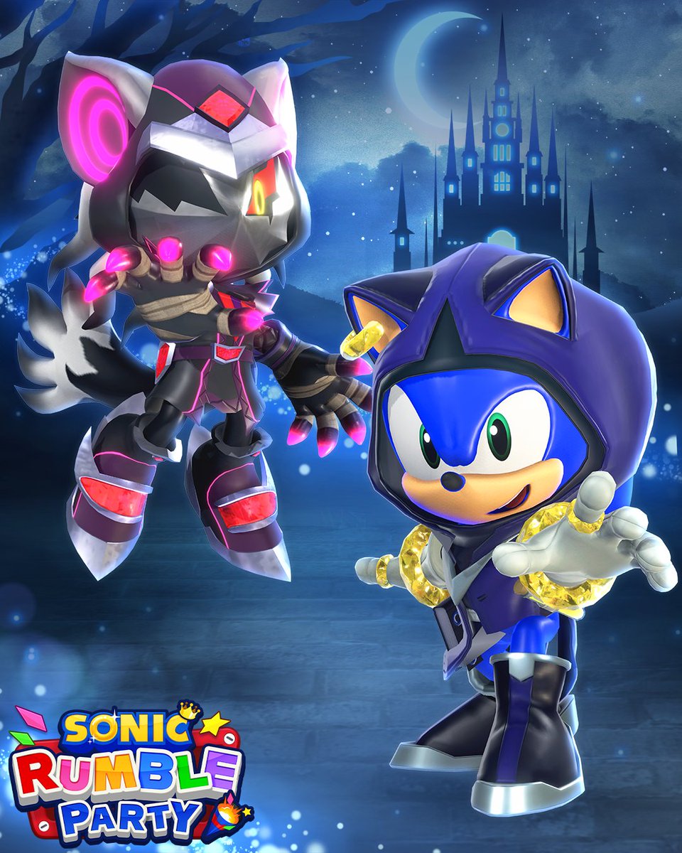 Sonic_Rumble_JP's tweet photo. ／
Sonic Rumble Partyのシーズン11開催！
今シーズンのテーマは「ウィザード」🪄
＼

プレミアムパスの報酬やレッドスターリングショップに
魔法使いをイメージした姿のソニック、インフィニットがスキンとして新登場！

さらにシーズンパスでは新スキンの「ドットスキンブレイズ」を無料で入手可能✨
ゲームプレイでXPを溜めて獲得を目指そう！