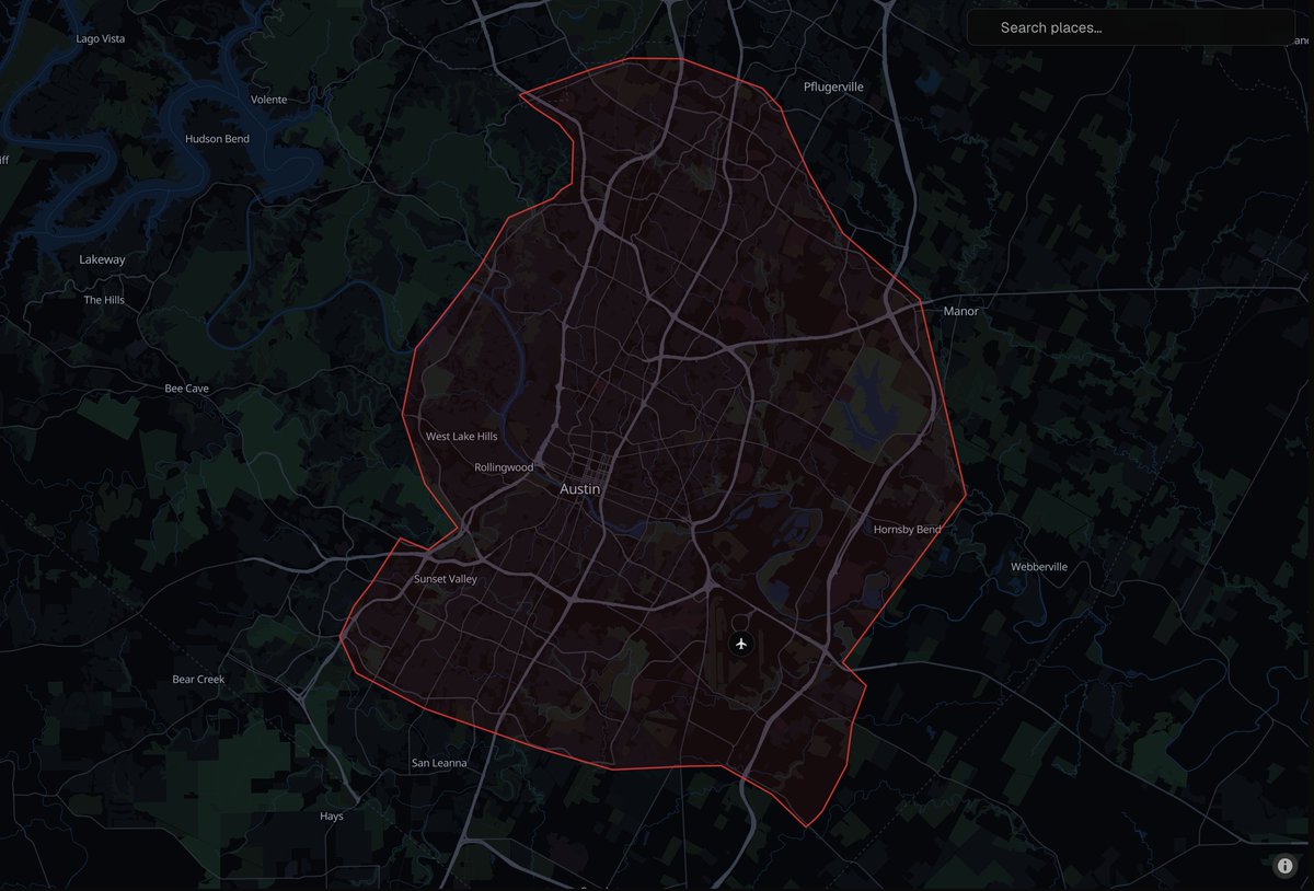 herbertong's tweet photo. Tesla just expanded the service area to cover the zone around the F1 racetrack, and about 400,000 people are expected for race weekend.

Hours are longer too. Rides now run until 1 AM instead of midnight, right when fans are heading home.

This is a real stress test. If wait times hold up through a crowd this size, it shows Tesla can scale.

$TSLA

via https://t.co/0DxoBBF643